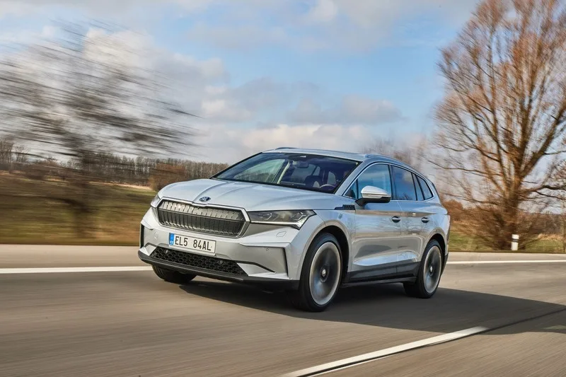 Pneumatiky Hankook s optimalizovaným valivým odporem na plně elektrickém SUV Škoda Enyaq iV