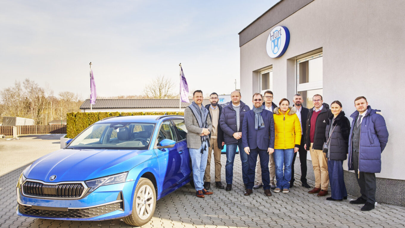 Speciálně upravená Škoda Octavia pro rehabilitaci pacientů centra UNBROKEN