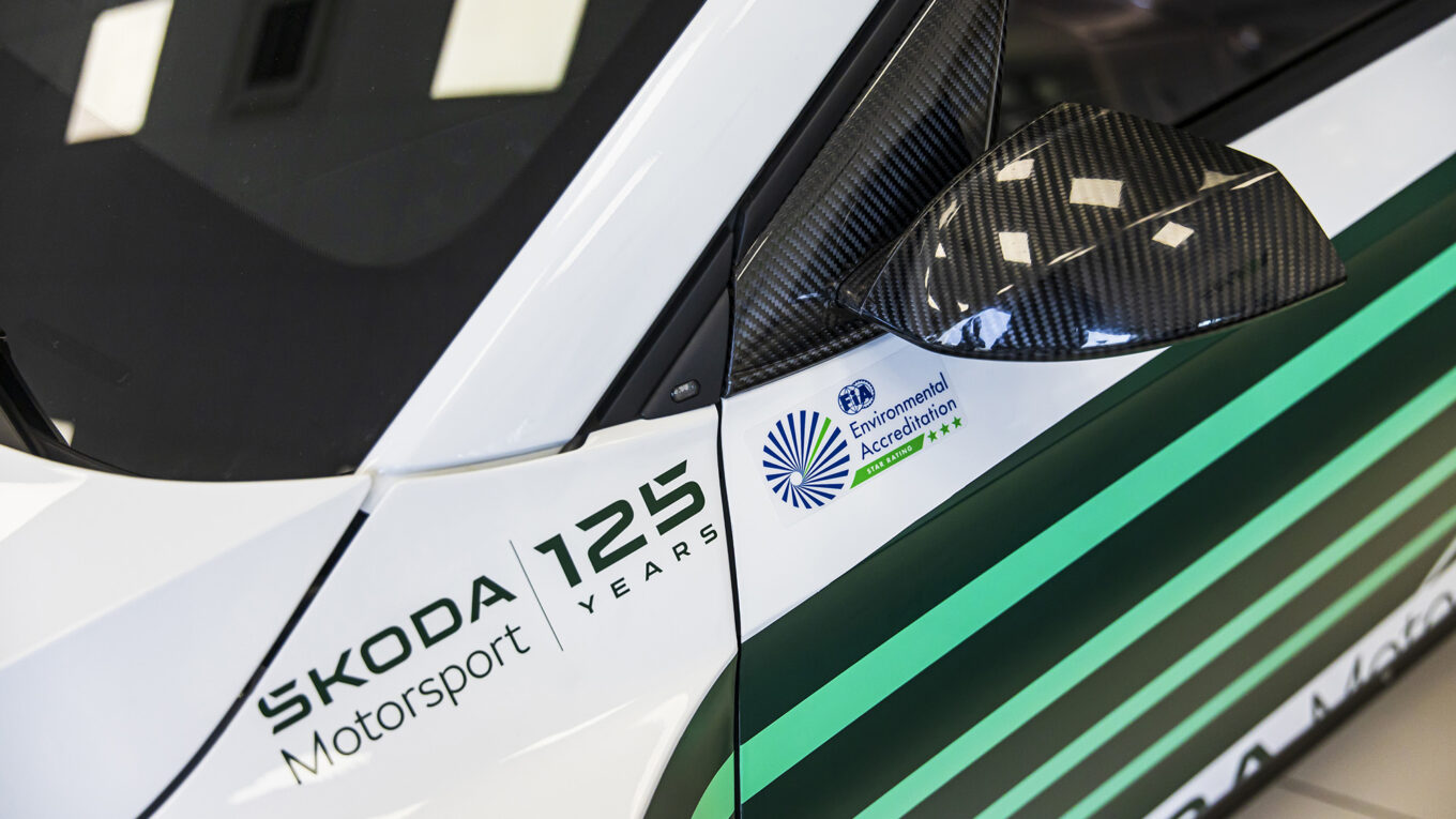 Škoda Motorsport dosáhla na nejvyšší environmentální akreditaci FIA
