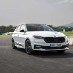 Škoda Fabia Motorsport Edition. Limitovaná edice 125 kusů má zvýšený výkon a rallyový vzhled