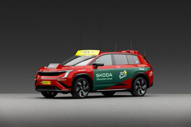 Škoda zůstává hlavním partnerem Tour de France. Letos poprvé ukáže modely Epiq a Peaq
