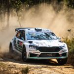 Posádky Škoda na Estonské rally Estonská posádka Robert Virves/Jakko Viilo (Toksport WRT Škoda Fabia RS Rally2) usiluje o své třetí vítězství v kategorii WRC2 v této sezóně.